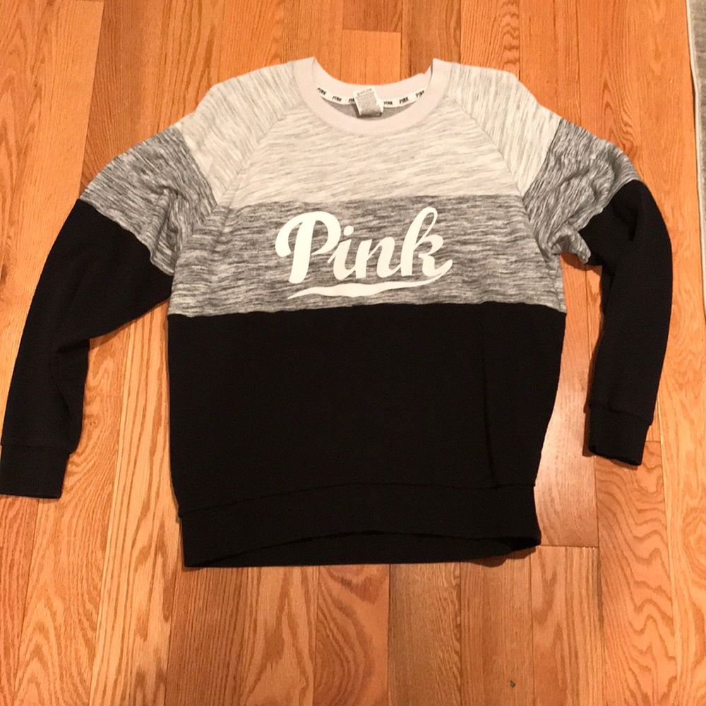 Pink beach towel sweatshirt